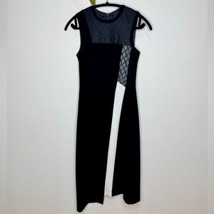 Judith & Charles Coloblock Sheath Dress